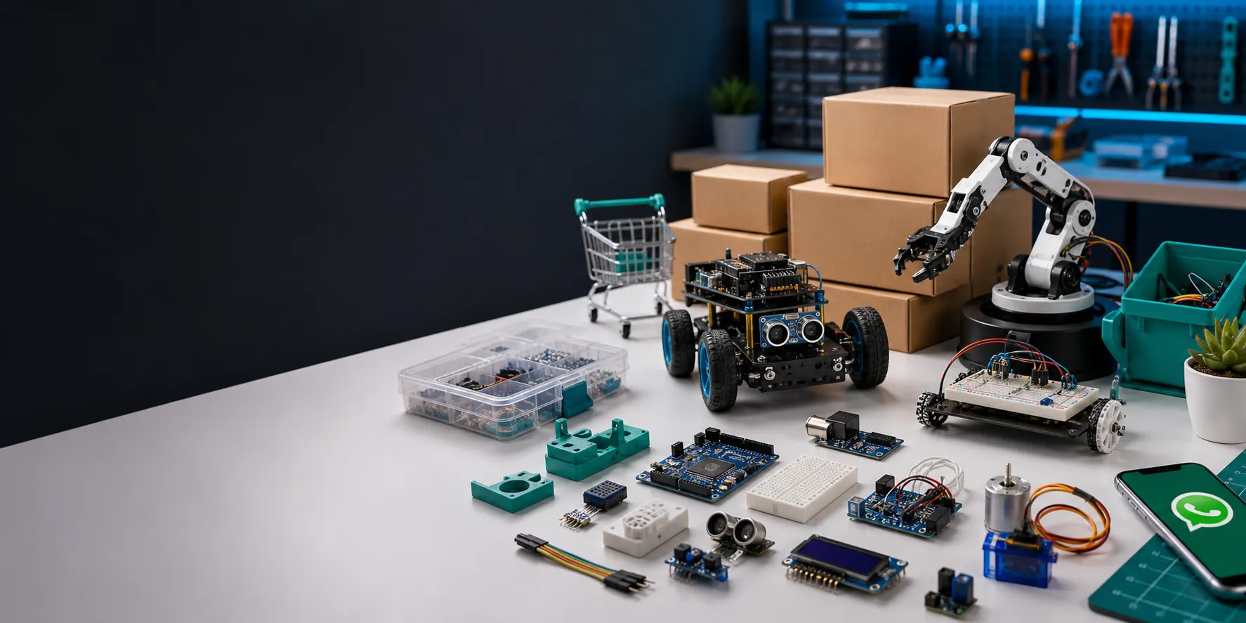 Arduino, robotik ve 3D baskı ürünleri
